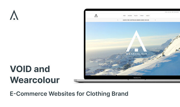 VOID and Wearcolour: E-Commerce Websites For Clothing Brand