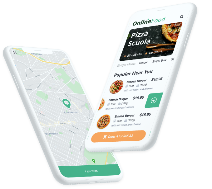 Service For Ordering Food Online