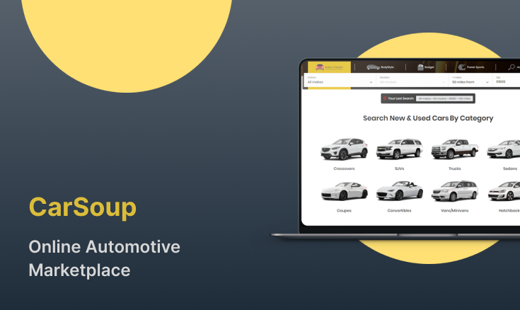 CarSoup - a Marketplace for Buying and Selling Vehicles – NIX United