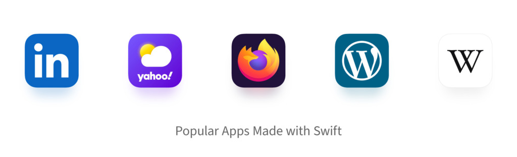 Popular apps made with Swift 