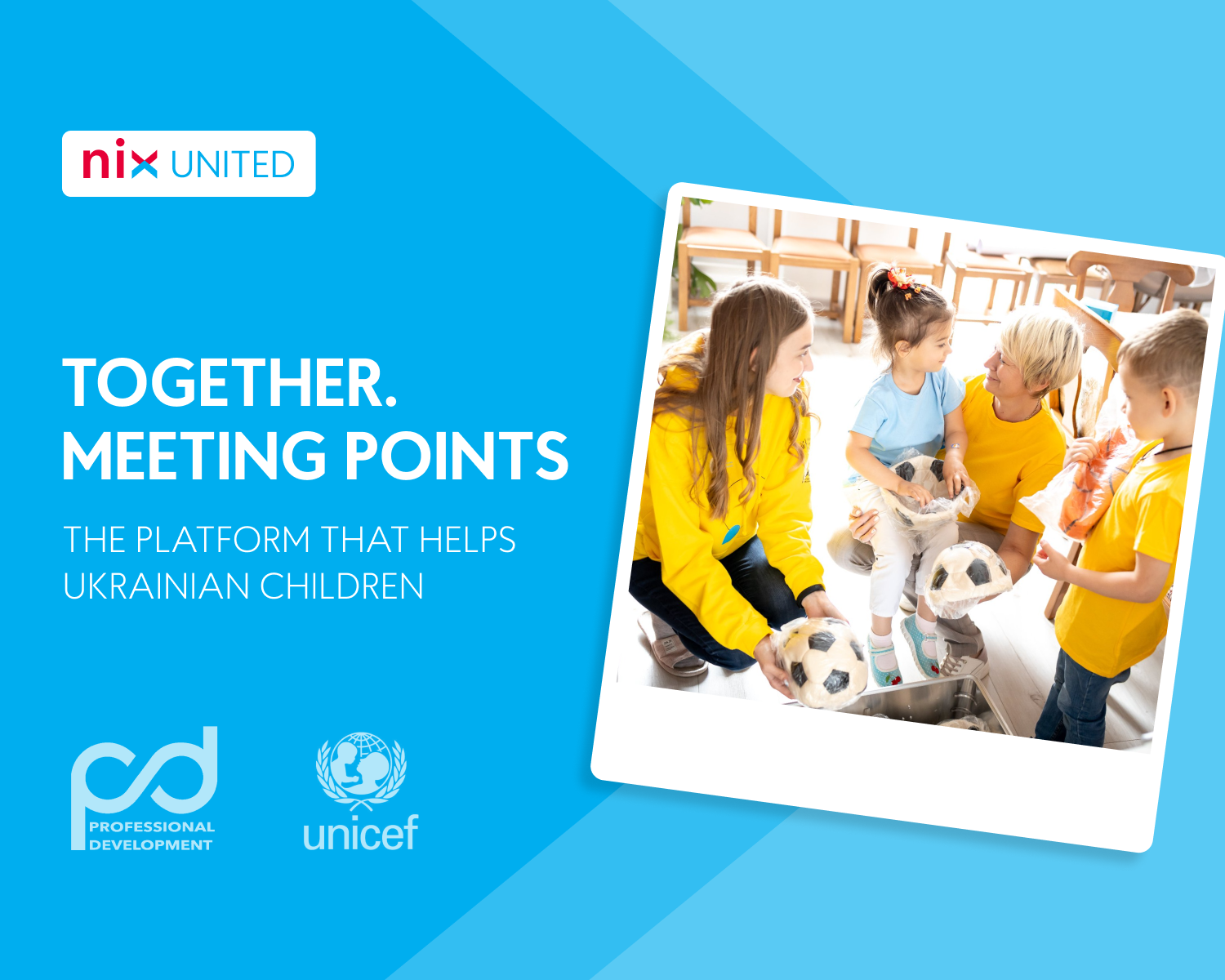 NIX United in Partnership with Salesforce Creates Pro-Bono Platform that Helps Ukrainian Children and Parents