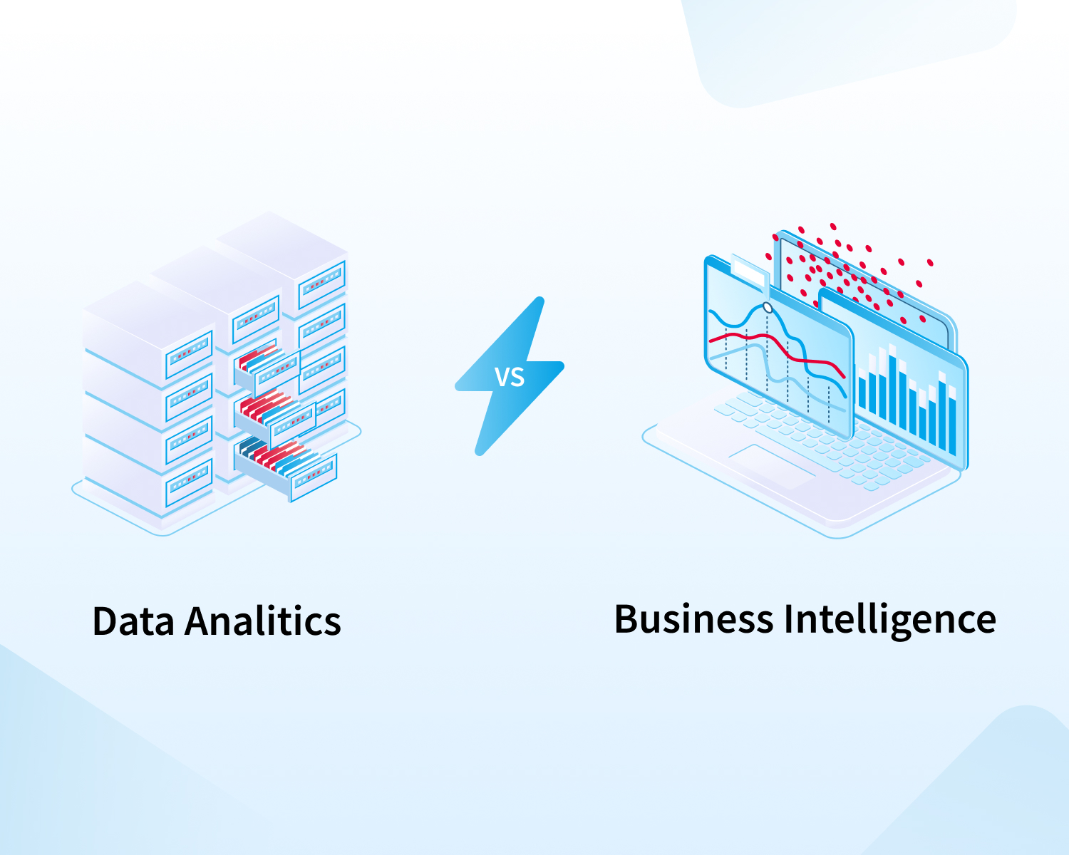 Business intelligence vs data analytics major differences examples
