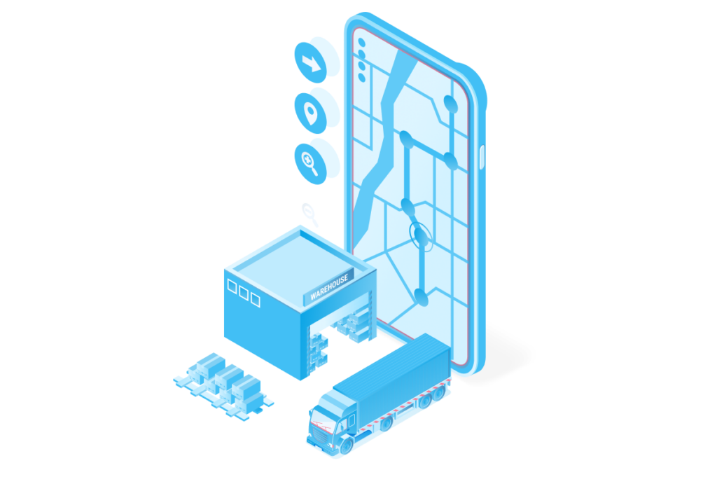 mobile app for tracking fleet operations, fuel, logistics and transport