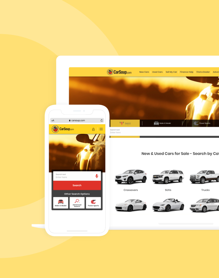 CarSoup – multifunctional car-buying service