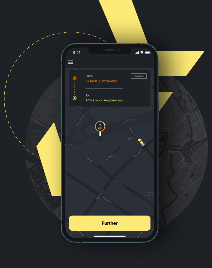Success Story Taxi App for Drivers with Smart Maps  image