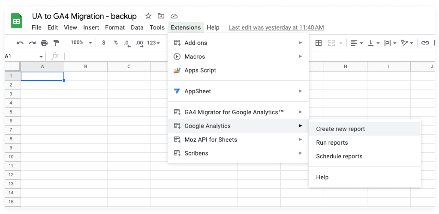 UA to GA4 Migration: Save Your Google Analytics Historical Data – NIX ...