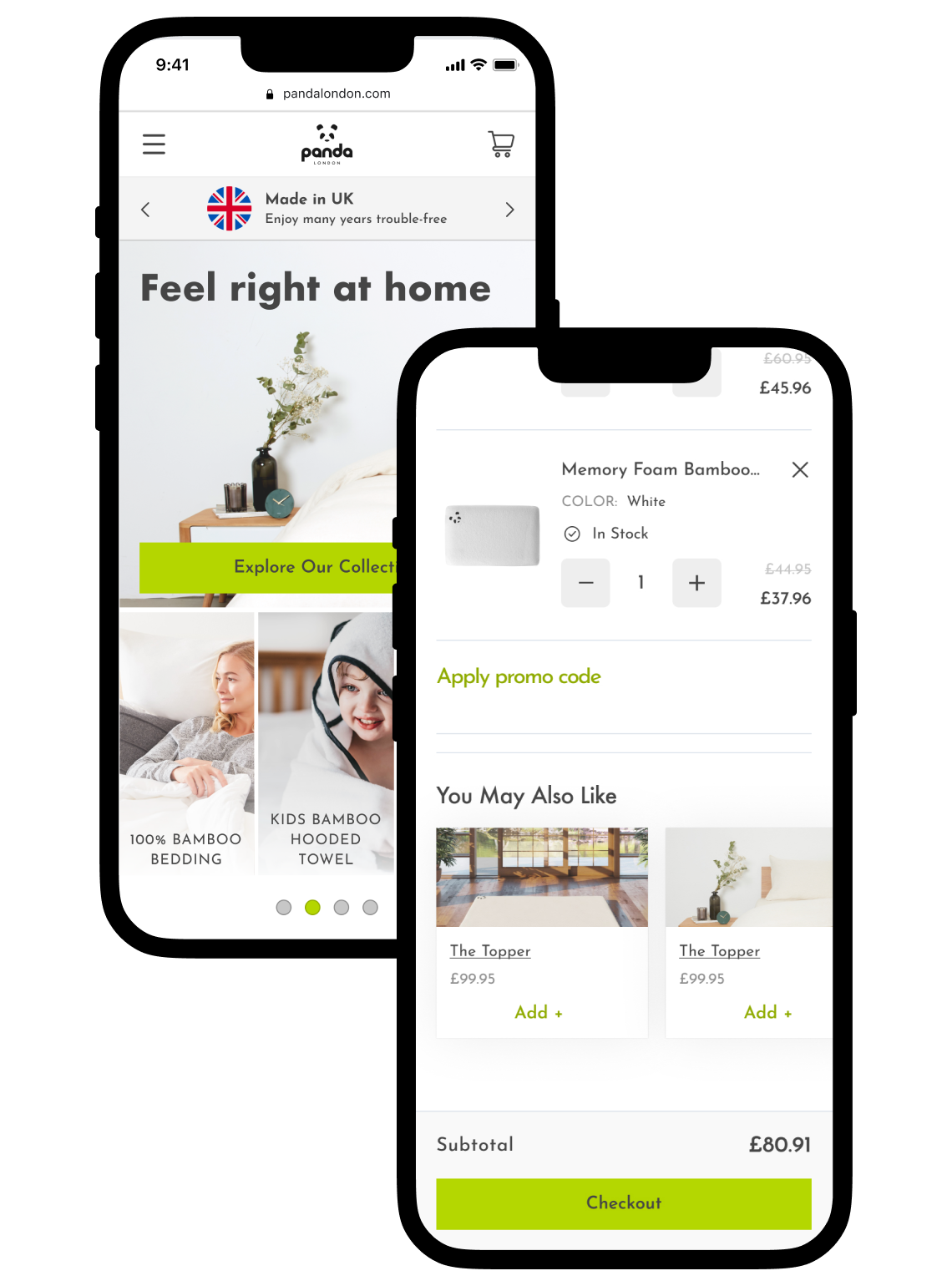 Website and Mobile App Redesign for Panda London NIX United