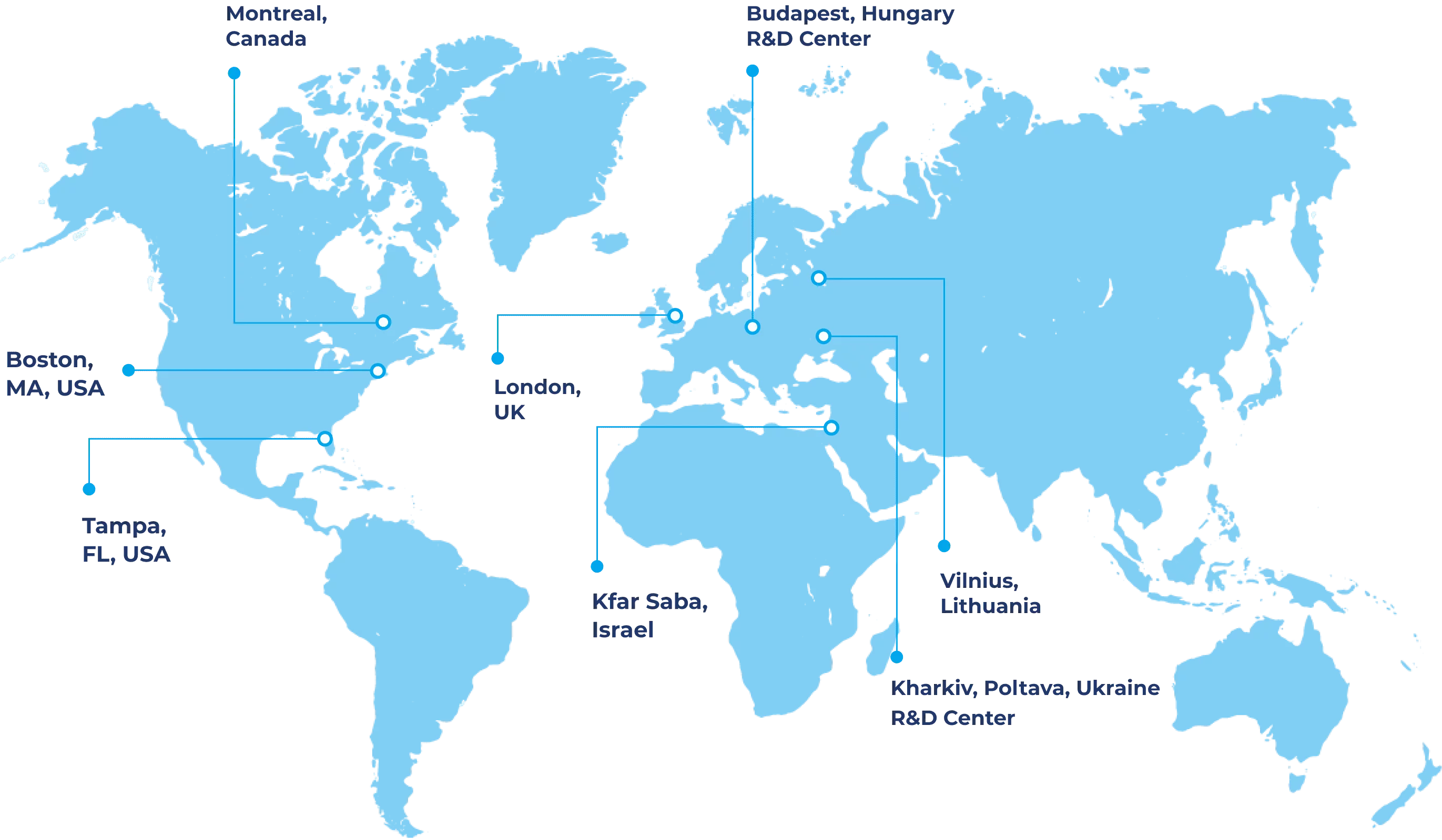 Our-offices-map