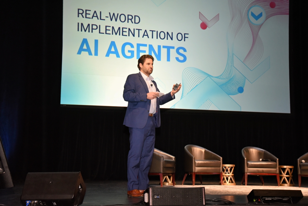 Shane Effertz speaking on AI and automation