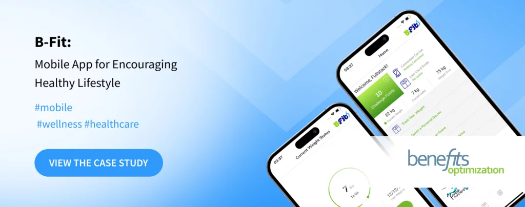 B-Fit: Mobile App for Encouraging Healthy Lifestyle