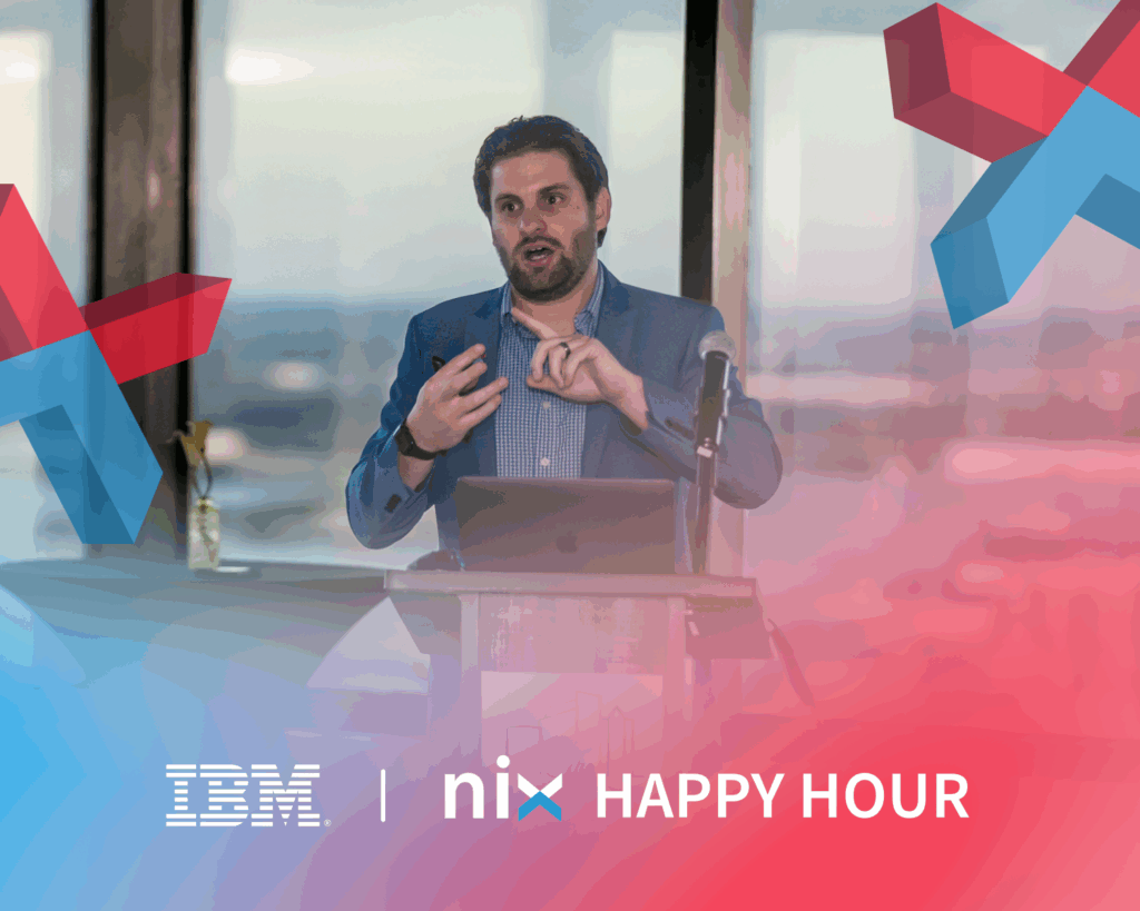Blog Article IBM × NIX Happy Hour on Protecting Profitability in 2026 image