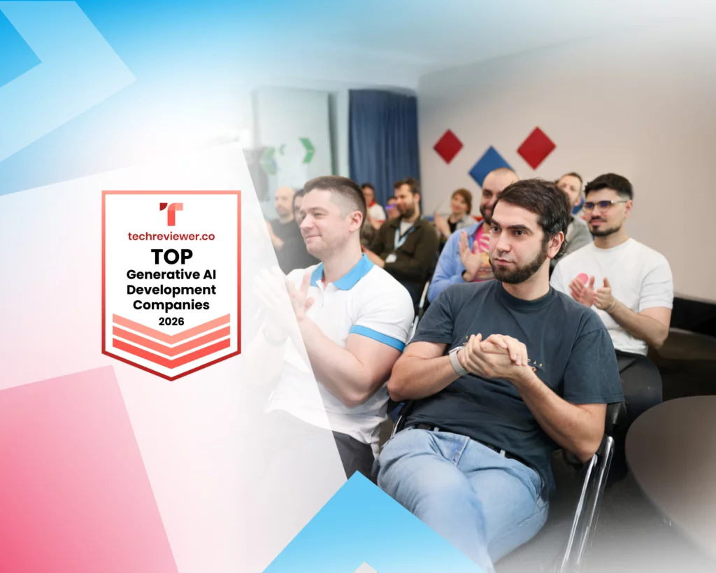 Blog Article NIX Named Best Generative AI Company in 2026 by Techreviewer image