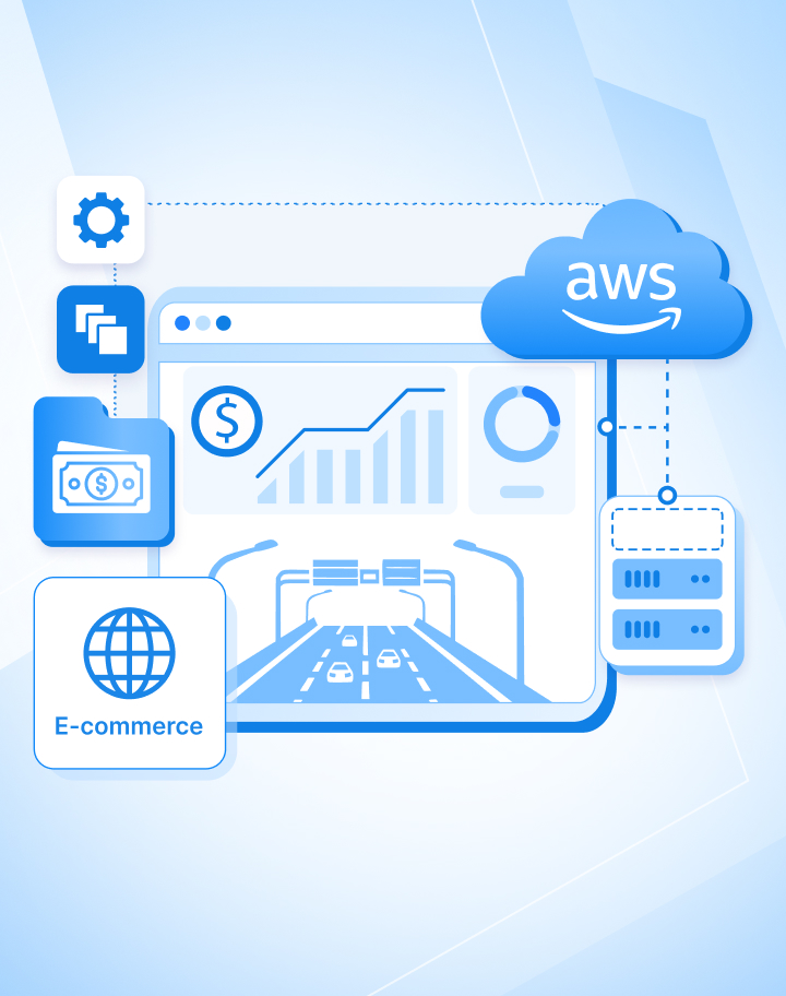Success Story AWS Cloud Migration for E-commerce Platforms: TCO Cut by 60% image